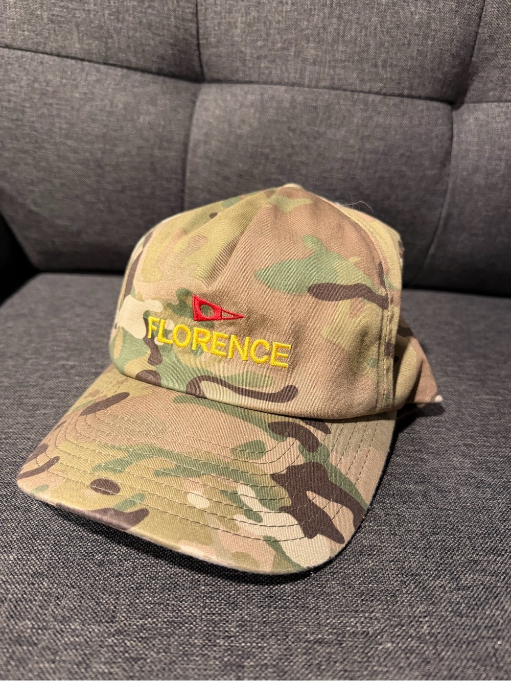Florence Marine Camo SnapBack hat